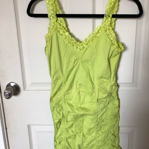 ⚡️2 for $10⚡️Kismet lime green tank